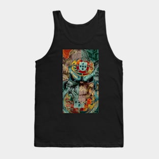 Portuguese death skull Tank Top